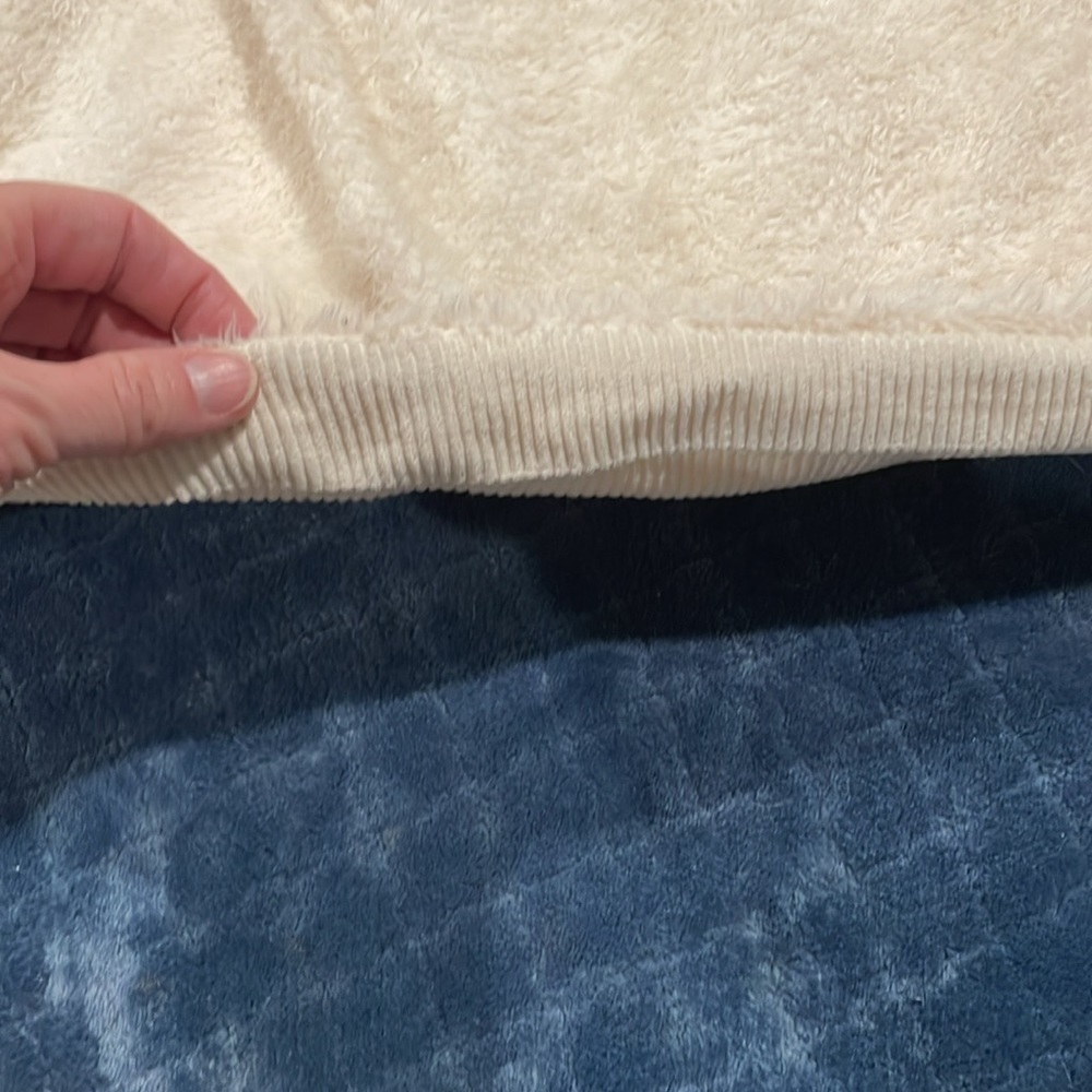 Cream Courderoy Shacket - Picture 11 of 11